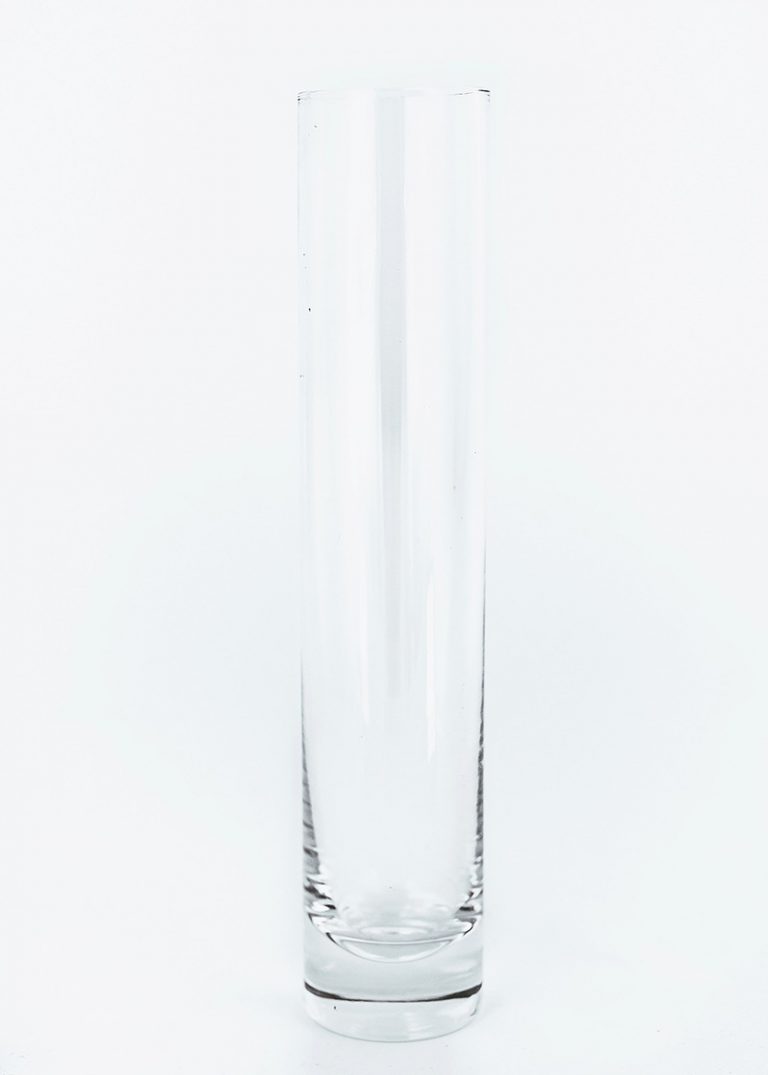 Tall Thin Cylinder Vase, 20cm x 3cm Wakoko